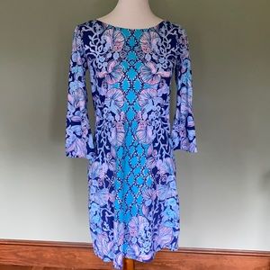Lilly Pulitzer Bay Dress in Lapis Lazuli